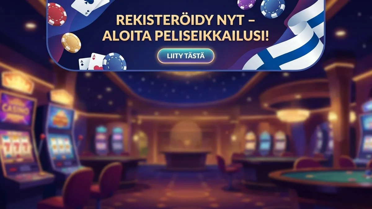 Rekisteröidy bonuksella